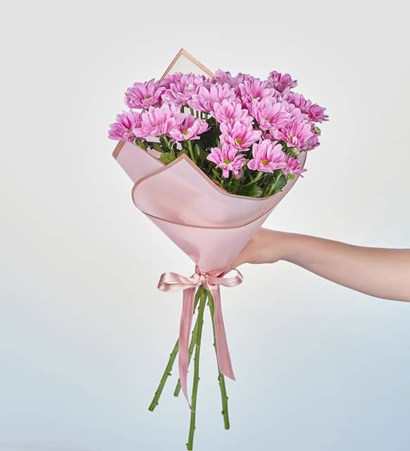 Pink Daisy Flower Bouquet