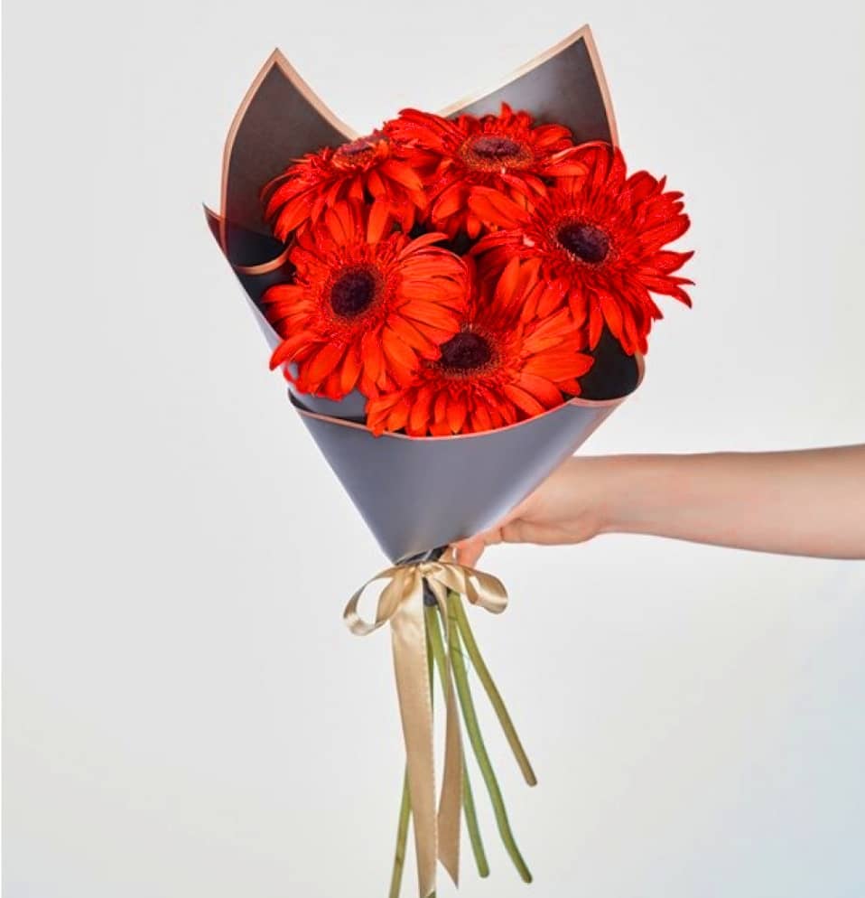 Gerbera Çiçek Buketi 7’li