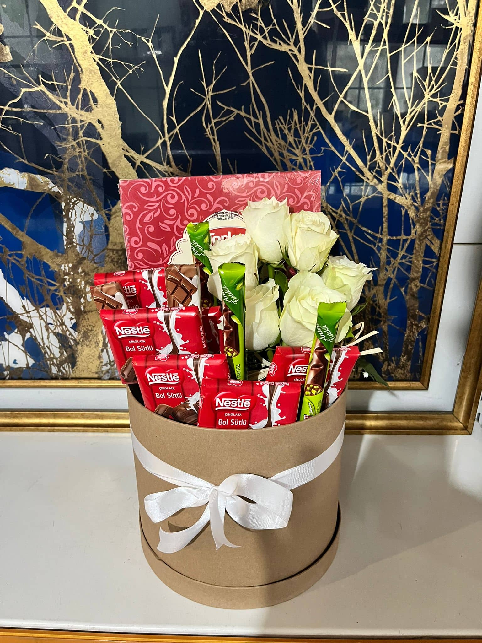 Flower Chocolate Gift Box