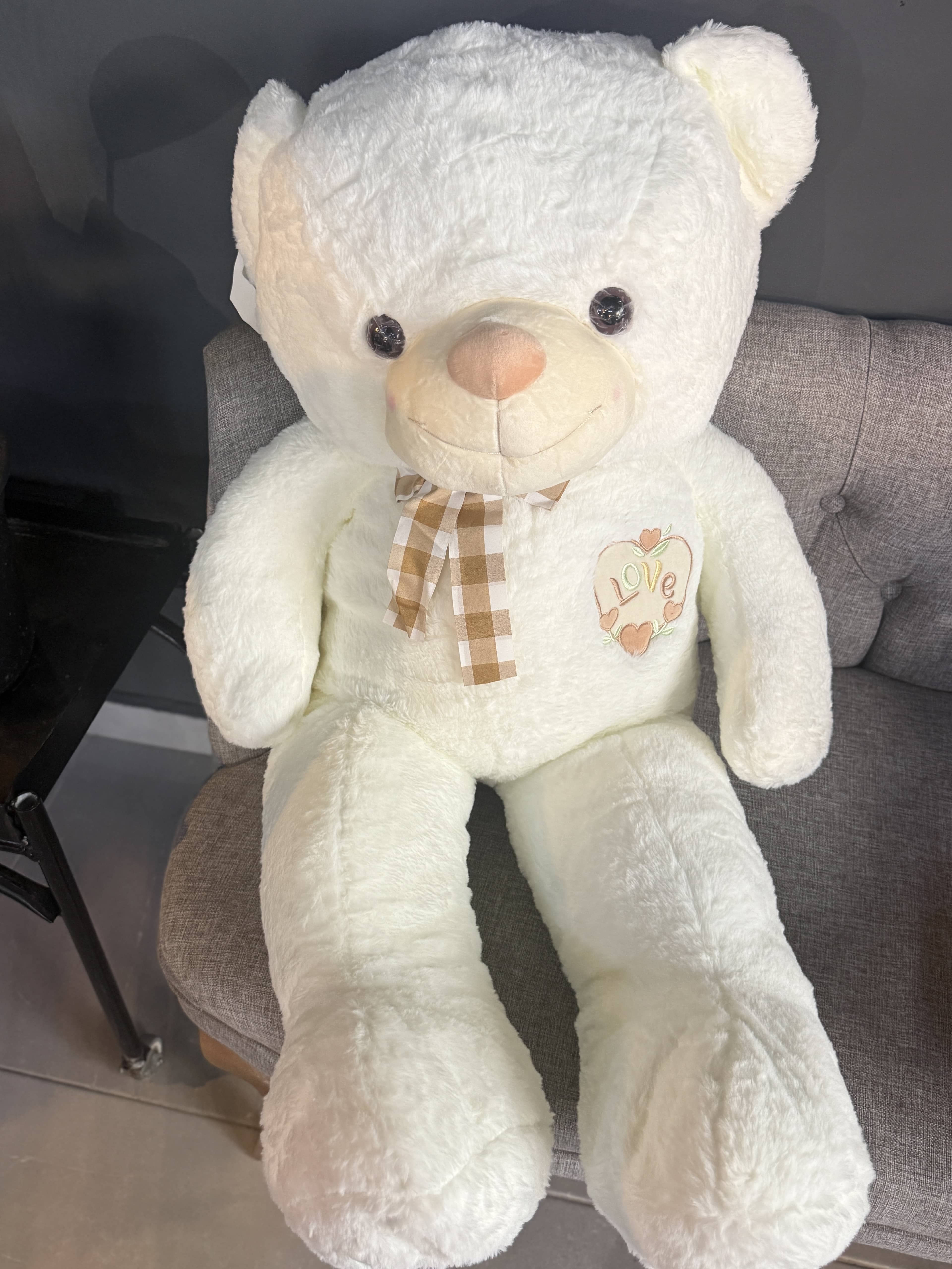Teddy Beat love Heart Pillow 82cm