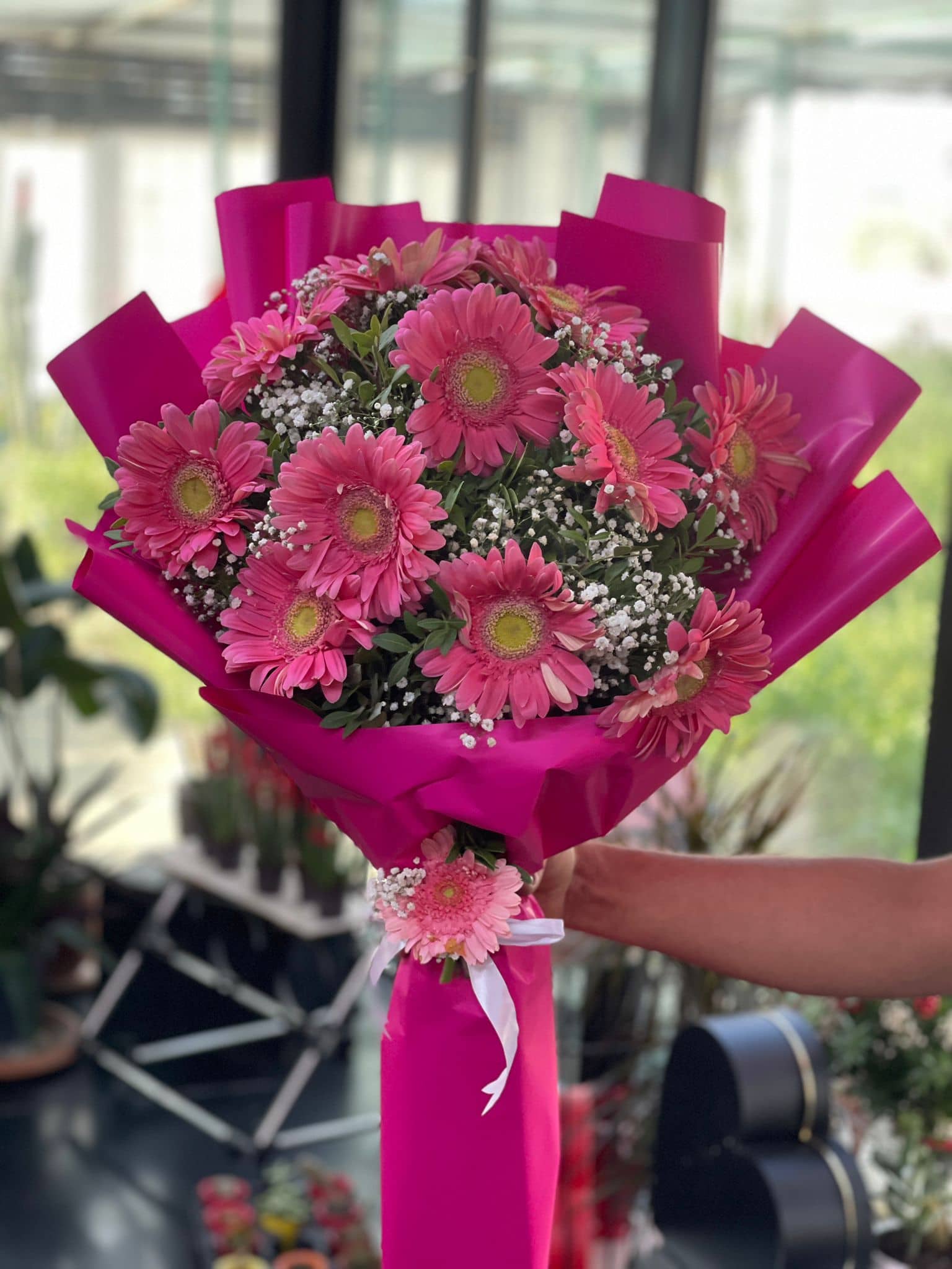 11’li Gerbera Buketi