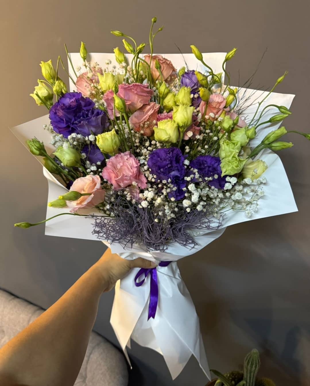 Colorful Lisianthus Bouquet