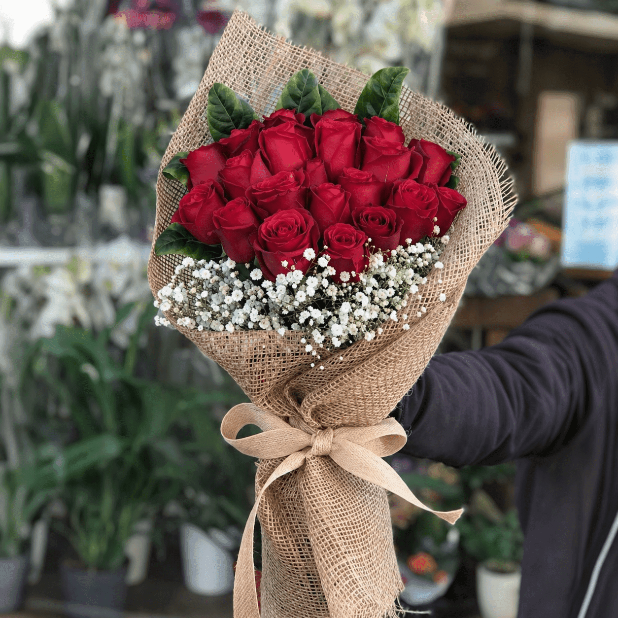 21 Gül Buketi
