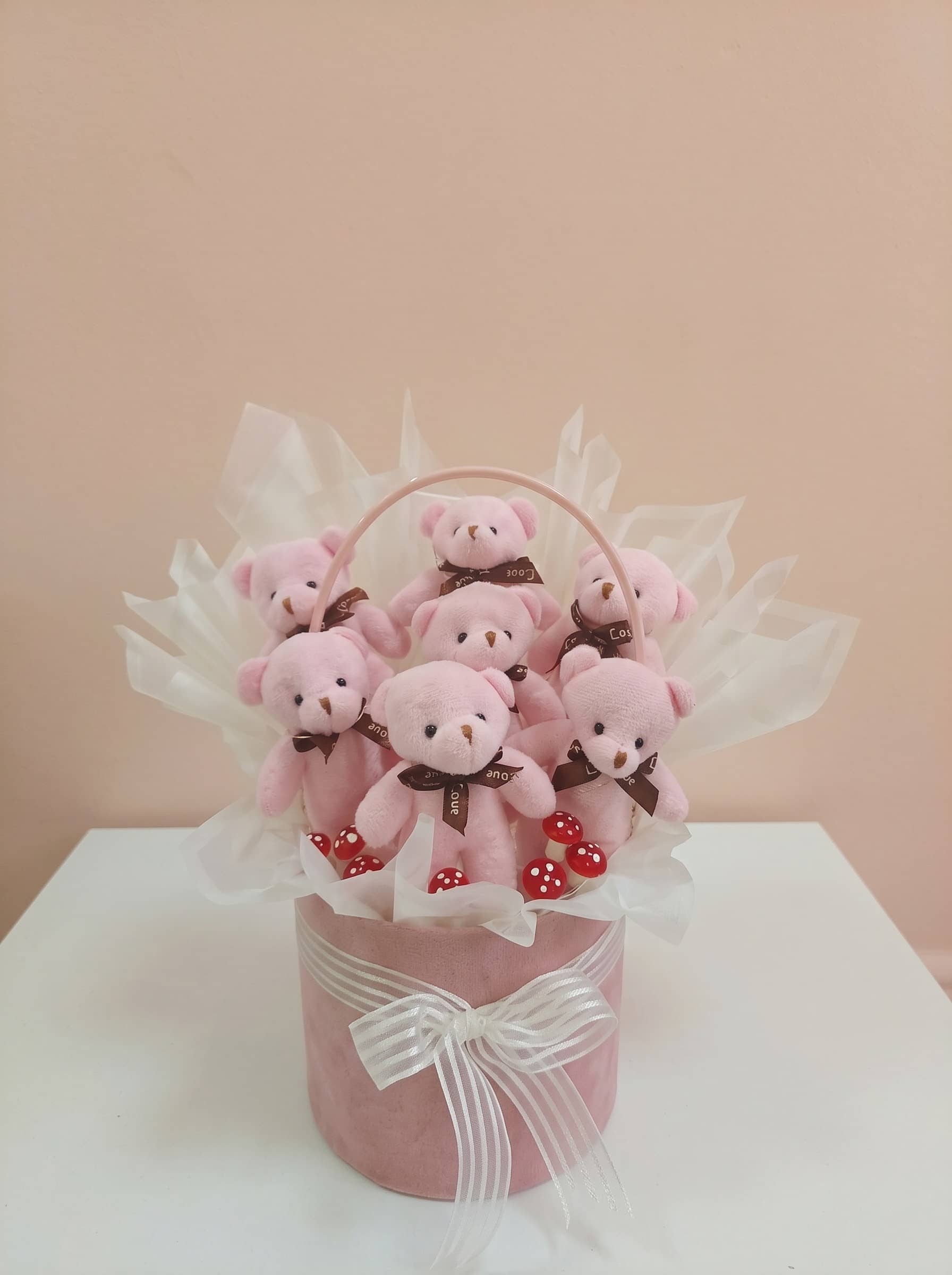 Pembe Masal Ayıcık Kutusu