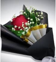 My Dearest Love Designer Single Rose Arrangement My Dearest Love Designer Single Rose Arrangement